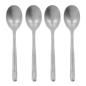 Nicolas Vahé Tesked 14 cm 4-pack antik silverfinish
