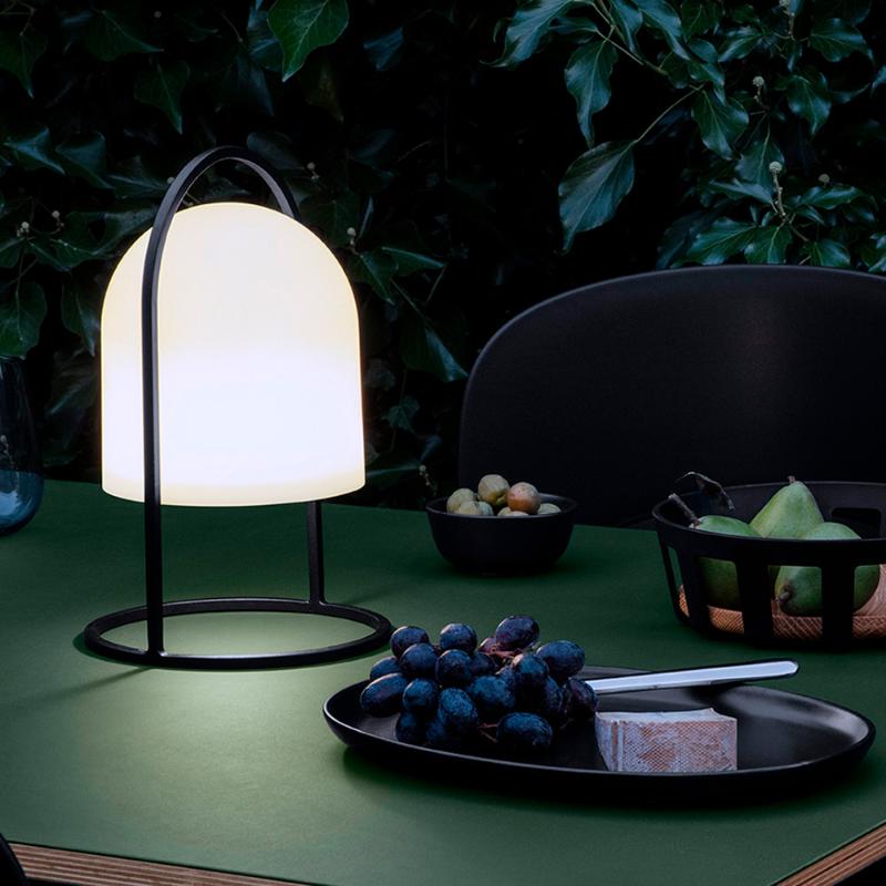 Eva Solo Outdoor Lykta Solcell 30 cm Vit