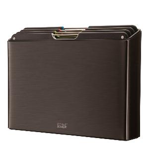 Joseph Joseph Folio Steel Skärbräda Set 35,5x26,5 cm Svart