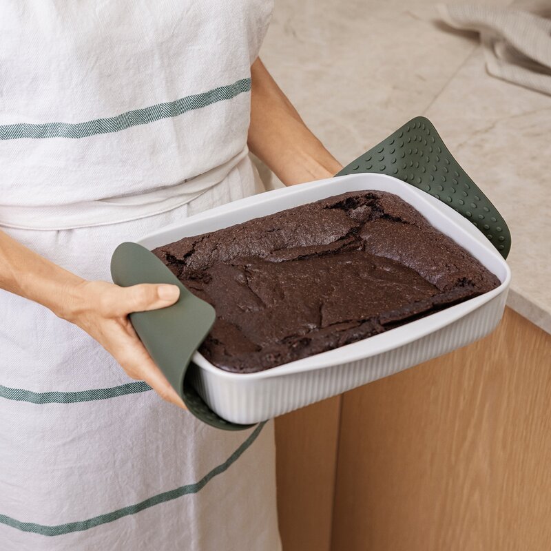 Eva Solo Green Tools Grytlappar 18x18 cm med krok grön