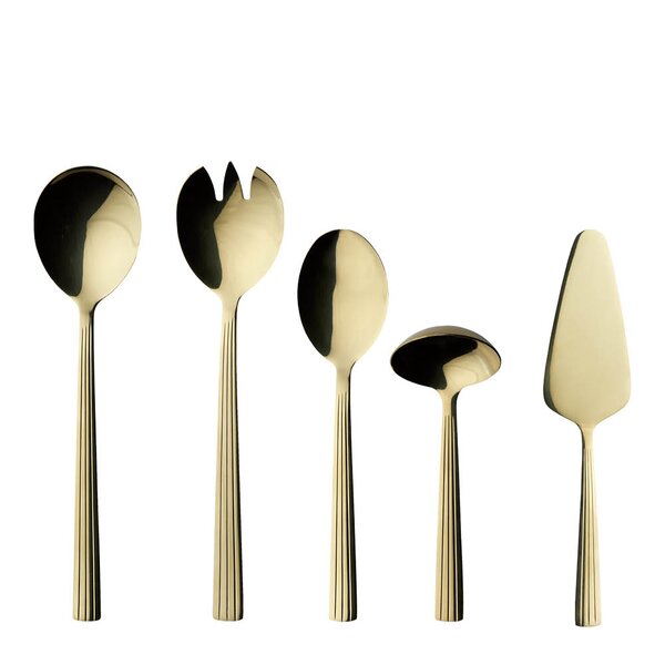 Aida RAW Serveringsset 5 delar Champagne