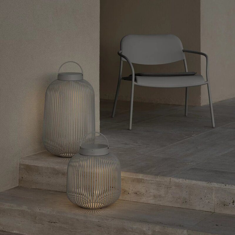 Blomus Lito LED-lampa L 49 cm granite gray