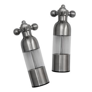 Vargen & Thor Axia salt- & pepparkvarn 18 cm 2-pack stål