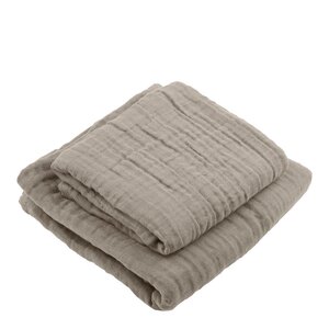 The Organic Company FINE set med badlakan och handduk clay