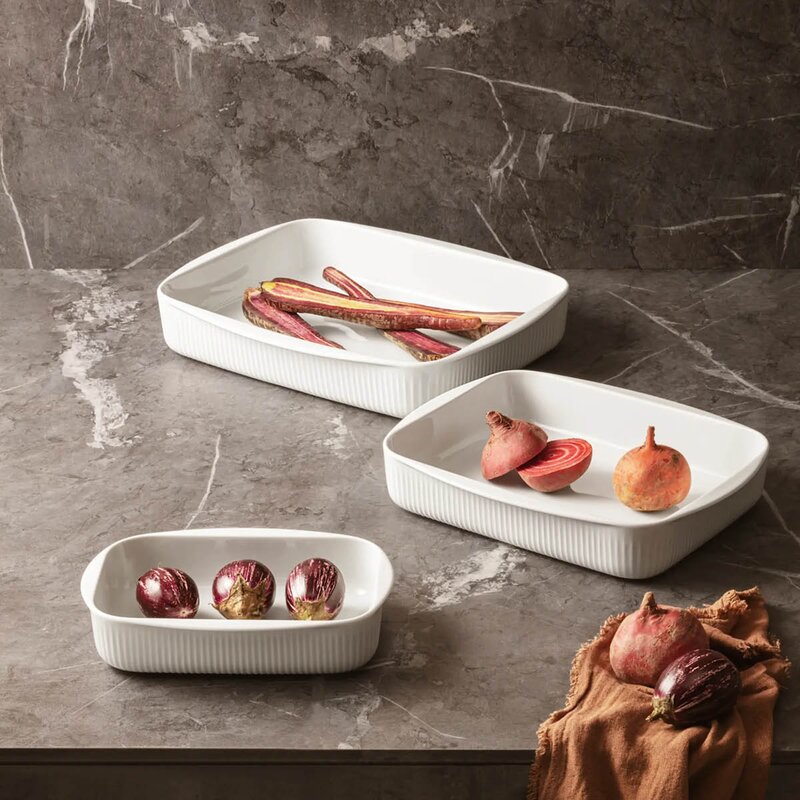 Eva Trio Legio Nova ugnsform 3-pack vit