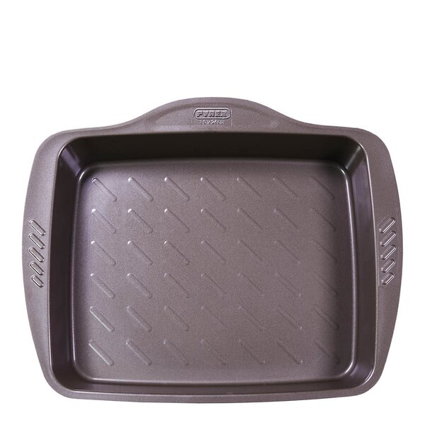 Pyrex Asimetria Ugnsform 25x20 cm mörk går
