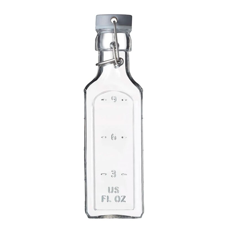Kilner Clip Top Flaska Fyrkantig Bygellock 0,3 L Klar