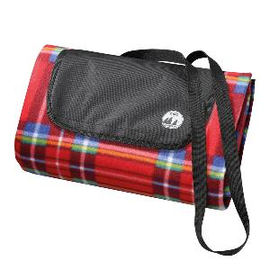 Cilio Beach Picknickfilt Röd Rutig