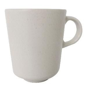 Modern House White Satin Mugg 24 cl White Satin