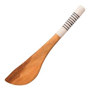 A World of Craft Stripe Smörkniv Olivträ 15 cm