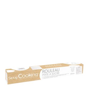 ScrapCooking Sockerpasta 430 g lock vit