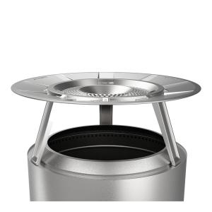 Solo Stove Yukon värmespridare silver