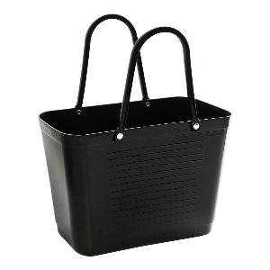 Hinza Green Plastic väska liten 7,5 L svart
