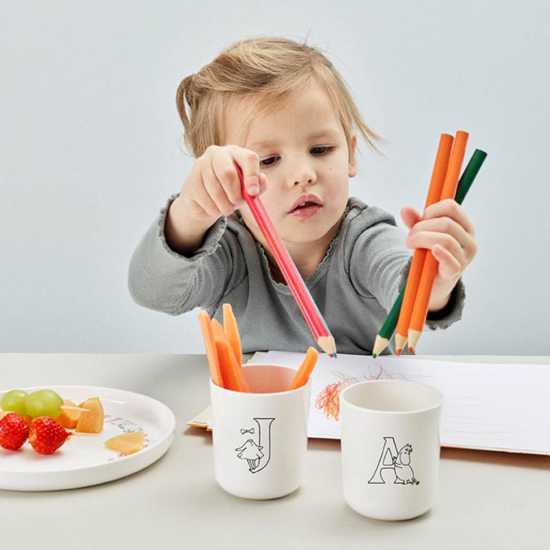 RIG-TIG Moomin ABC Mugg 20 cl A Vit