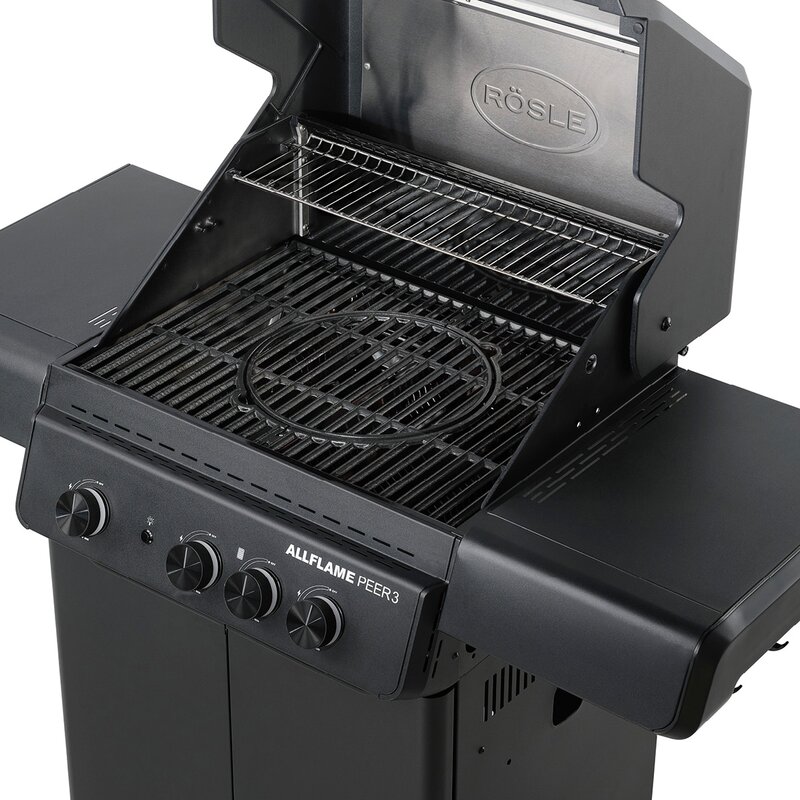 Rösle AllFlame Peer 3 gasolgrill 13500W svart