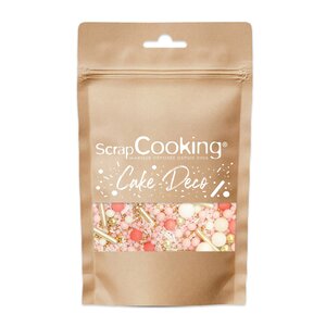 ScrapCooking Strössel mix 70 g rosa/guld/vit