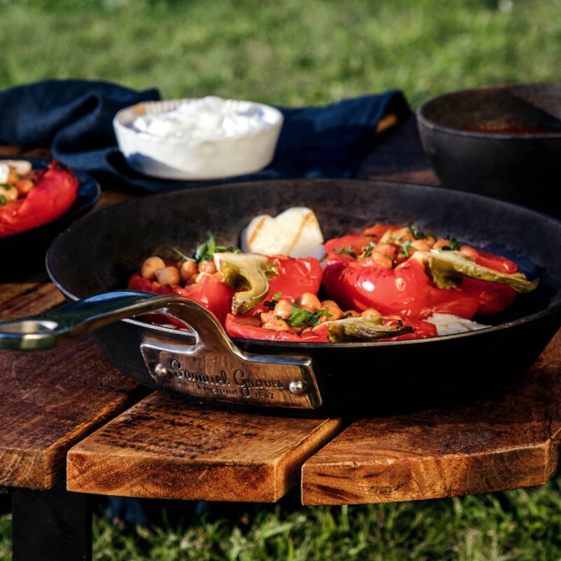 Samuel Groves Carbon Steel stekpanna i kolstål 26 cm