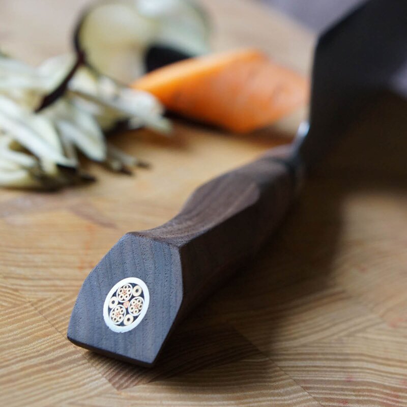 Ryda Knives A-73 skalkniv 9 cm olivträ/stål