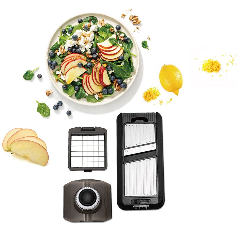 Modern House Basis grönsakshackare mandolin svart/klar