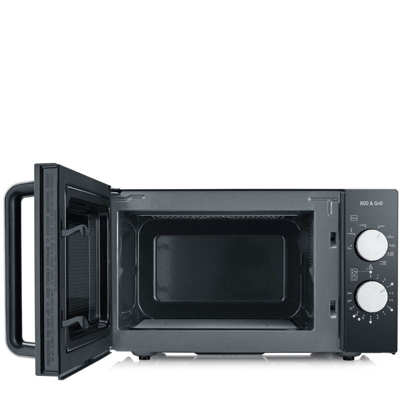 Severin Mikrovågsugn MW7762 med glasbotten och grill 20 L 800W