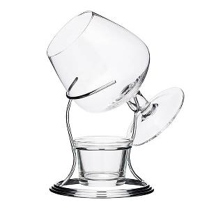 Barcraft Set Cognacsglas + Värmare