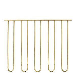 House Doctor Stilio glashängare 40x30 cm antik guldfinish