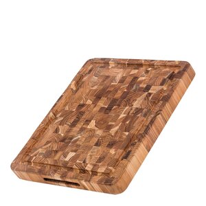 Teakhaus Butcher Block skär- och serveringsbräda 42x30,5 cm teak