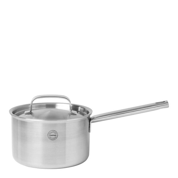 Pillivuyt Gourmet Somme kastrull med lock 1,5 L 16 cm stål