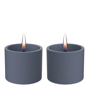 Tenderflame Breeze 8 ljuslykta 2-pack marinblå