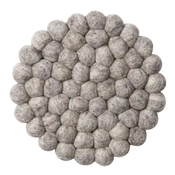 Hotspot Grytunderlägg ull 19 cm Creme