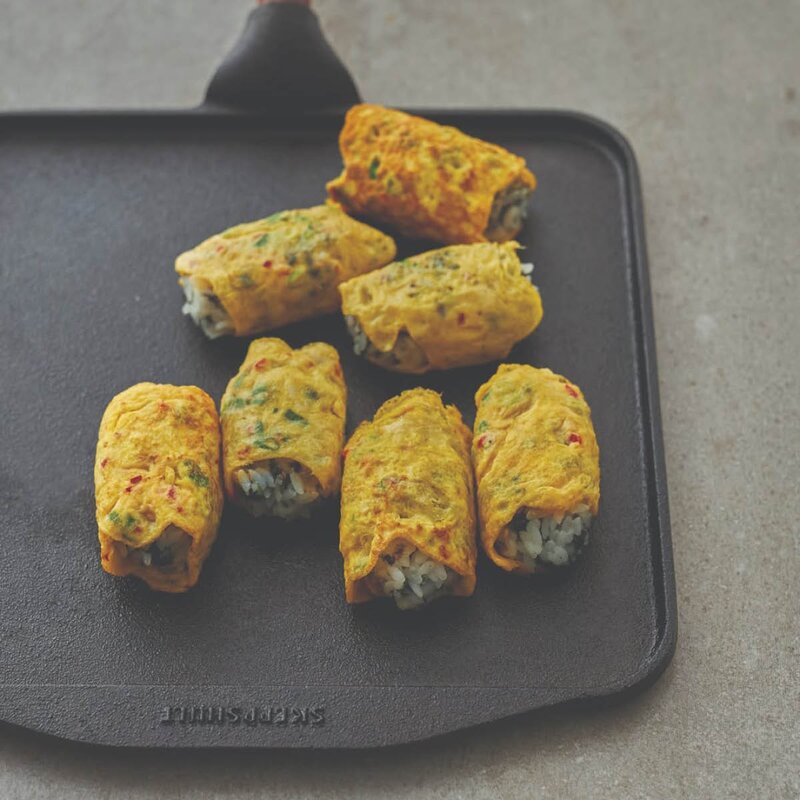 Skeppshult Traditional pannkakspanna fyrkantig 25 cm med trähandtag