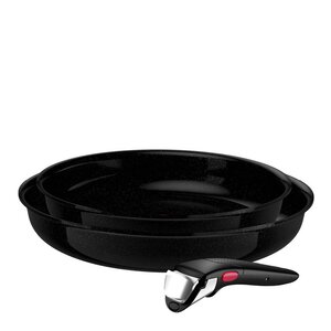 Tefal Ingenio Excellence Ceramic stekpanna 3 delar keramisk