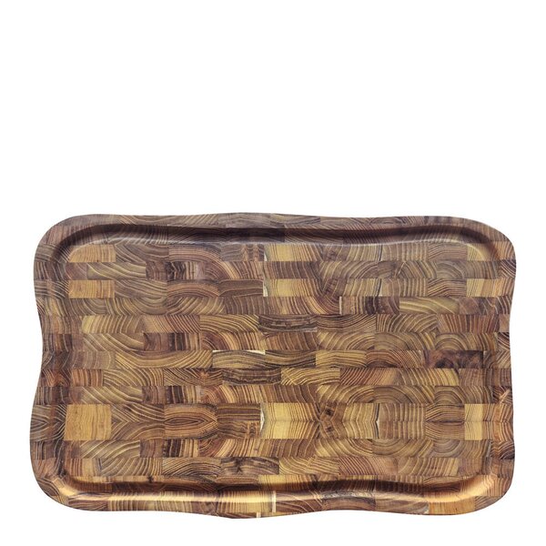 Aida Raw skärbräda 55x35 cm teak