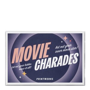 Printworks Spel Movie Charades kortspel