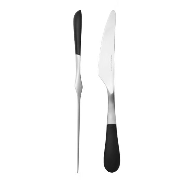 Stockholm Matkniv 23cm Rostfri/Svart