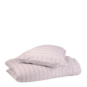 Home by Ilse Jacobsen Bedding Collection bäddset 140x200 cm + 50x70 cm powder rose stripes