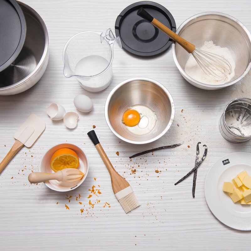 Maku Silikonpensel med bambuskaft 24 cm