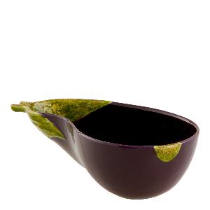 Bordallo Pinheiro Aubergine Skål 26 cm