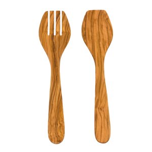 Heirol Serveringsbestick 25 cm 2 delar olivträ