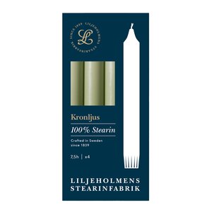 Liljeholmens Kronljus 20,7 cm 4-pack pistage