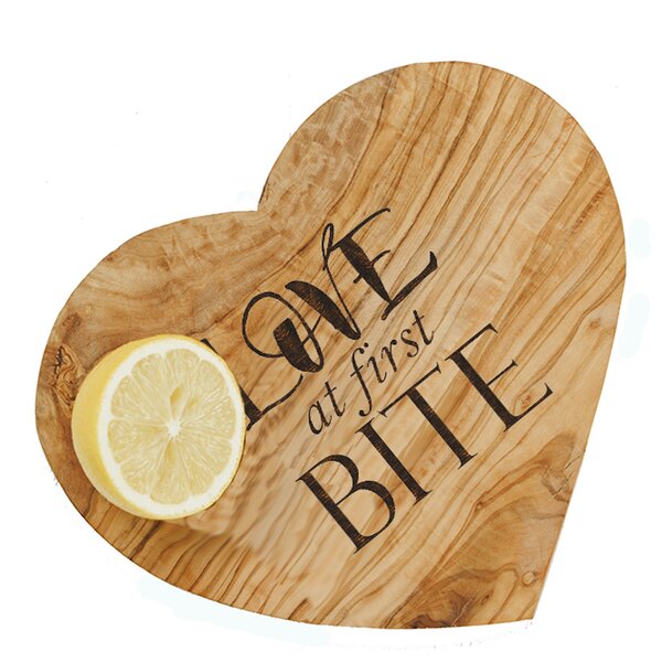 Naturally Med Skärbräda Love at First Bite 21 cm