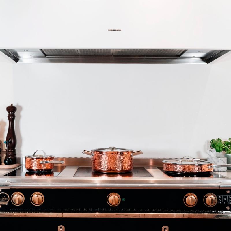 Vargen & Thor Modell Y traktörpanna 28 cm keramisk koppar