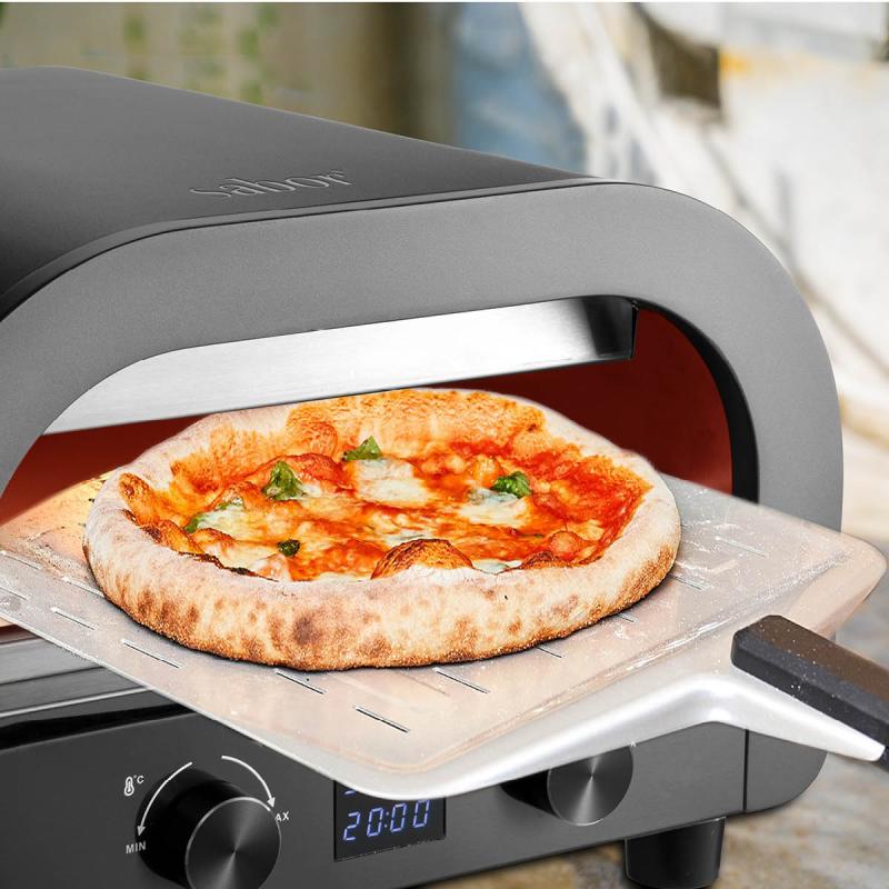 Sabor Ultimate elektrisk Pizzaugn Svart