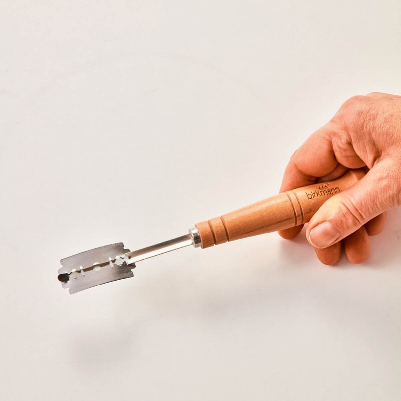Birkmann Bread Buddies snittkniv 19 cm bokträ