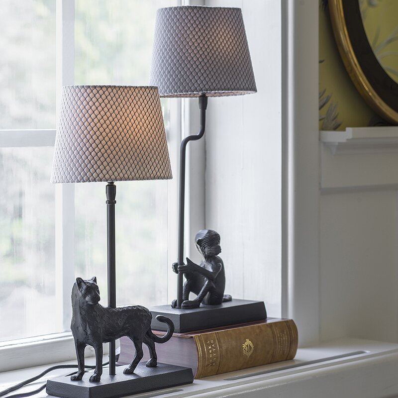 PR HOME Skärm, Sammetruta Grå 23 cm