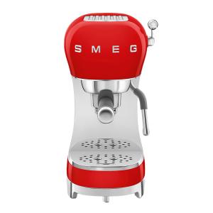 SMEG Espressomaskin ECF02 Röd