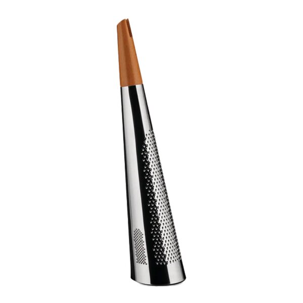 Alessi Todo ost- och muskotrivare 46x10 cm stål/trä
