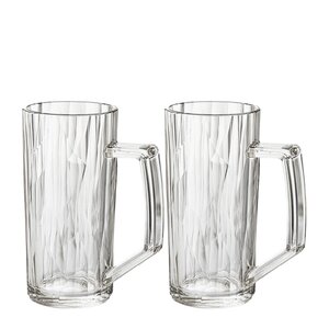 Koziol Superglas Club No.25 ölsejdel 30 cl 2-pack termoplast