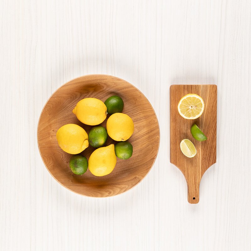 Maku Serveringsbräda / Skärbräda i ek 30x12 cm