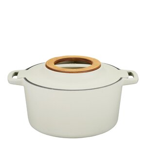 Fiskars Norden gjutjärnsgryta 4 L björk
